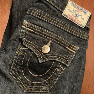 True Religion Hi-Rise Boot Cut Jeans